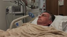 O ex-presidente Bolsonaro direto do hospital DF Star | Foto: Reprodução/Redes sociais