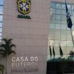 Sede da CBF, no Rio de Janeiro: entidade diz que imagens de uniforme vermelho não são oficiais | Foto: CBF/Divulgação