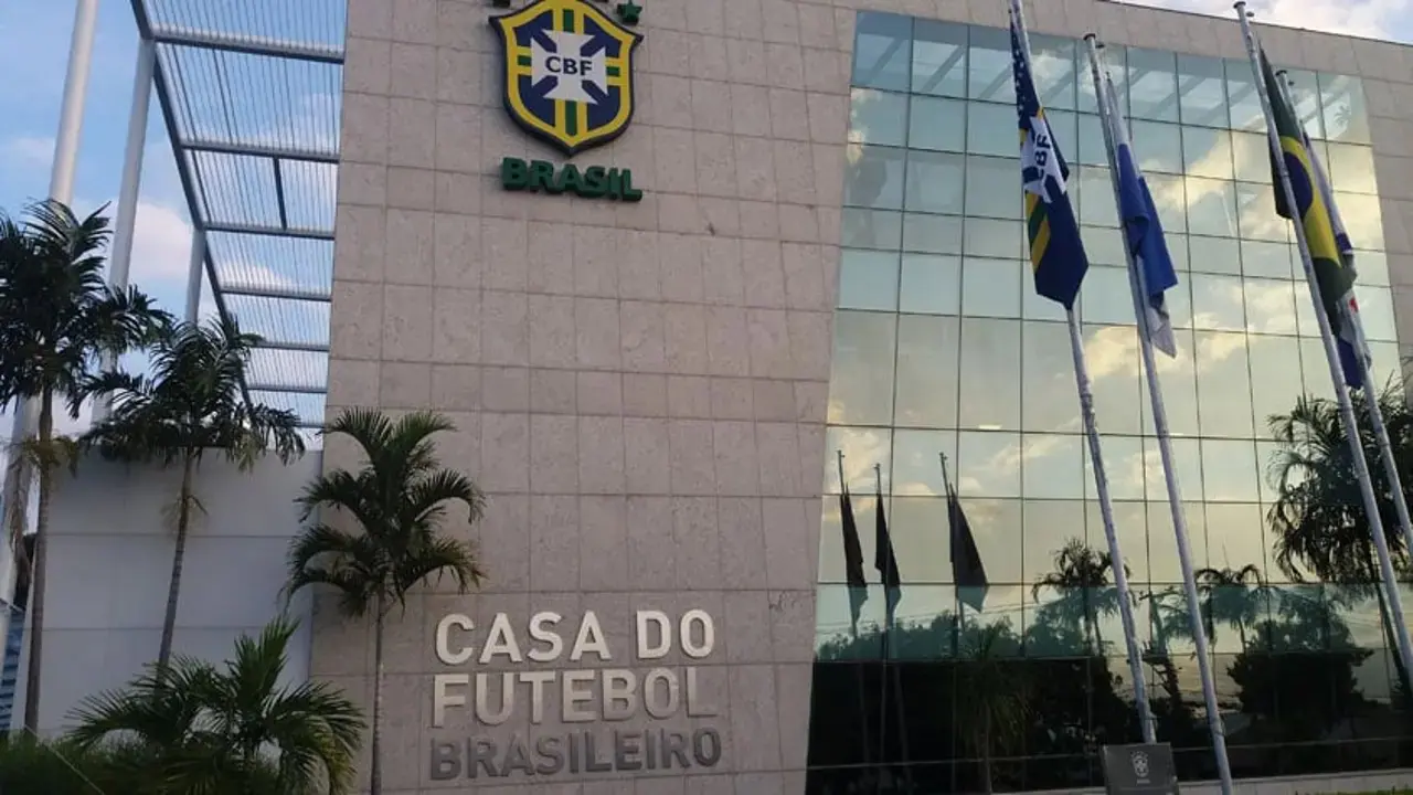 Sede da CBF, no Rio de Janeiro: entidade diz que imagens de uniforme vermelho não são oficiais | Foto: CBF/Divulgação