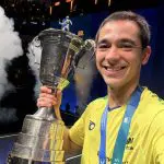 Hugo Calderano, primeiro brasileiro campeão do mundo de tênis de mesa