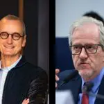 À esquerda, Roberto Ribeiro Capobianco, presidente da Construcap; à direita, seu irmão, João Paulo Ribeiro Capobianco, secretário-executivo do Ministério do Meio Ambiente, de Marina Silva