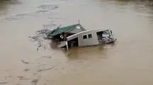 Tempestades geram inundações em Franklin County, no Kentucky