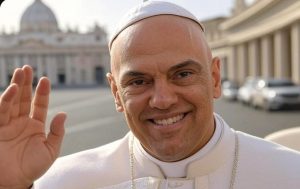 meme coloca alexandre de moraes como papa