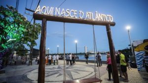 oceano atlântico - nascente no recife
