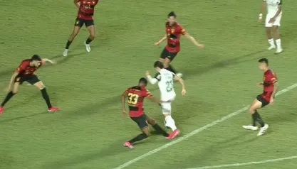 palmeiras sport penalti polemico - cbf