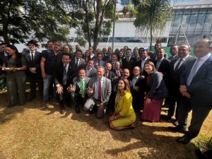 parlamentares - oração Bolsonaro