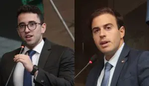 Os vereadores Thiago Medina e Gilson Machado Filho | Foto: Reprodução/Câmara Municipal de Recife