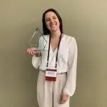 Giovanna Carello Collar, de 28 anos, foi aprovada para pesquisar Alzheimer em Harvard | Foto: Arquivo pessoal/UFRGS