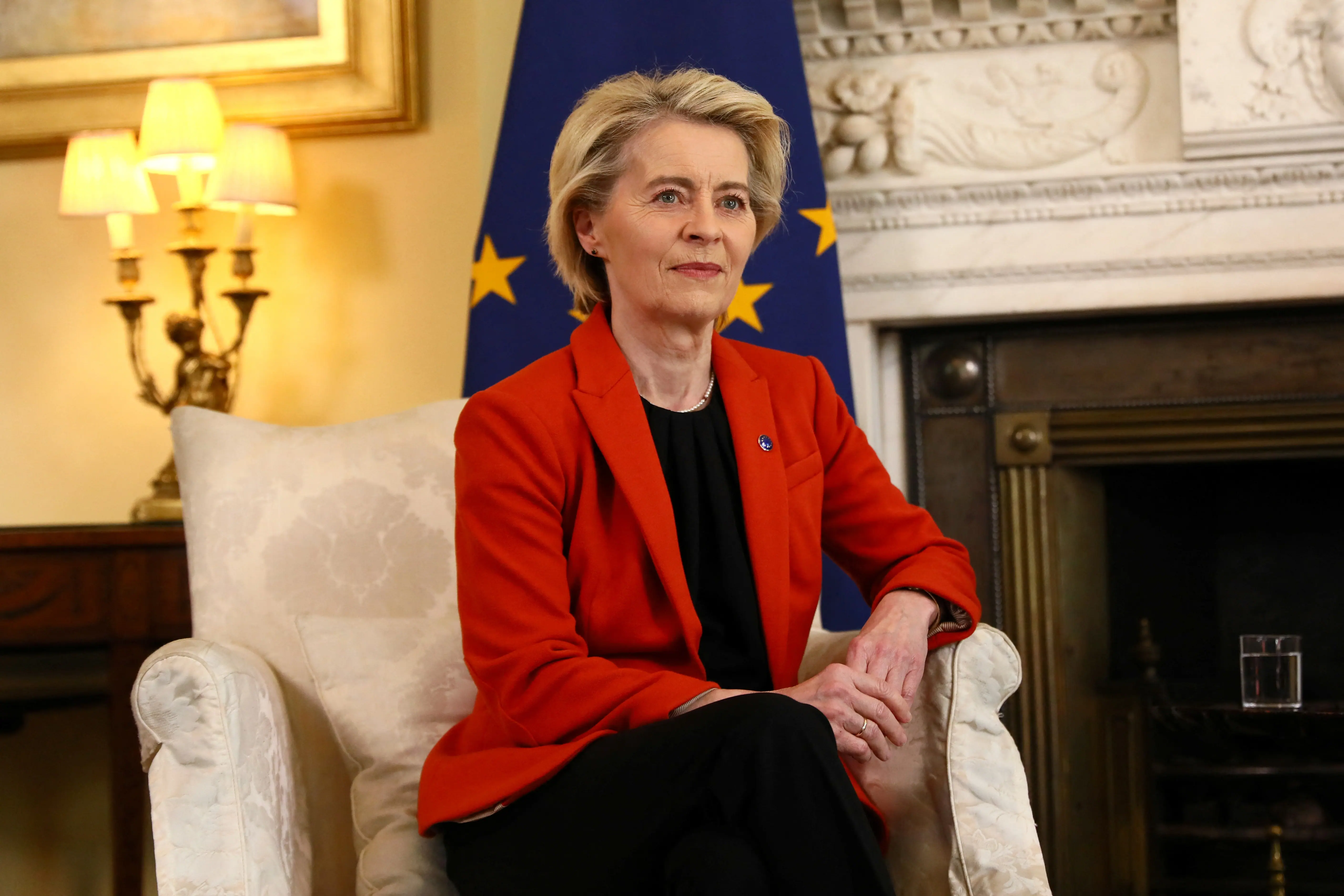 A presidente da Comissão Europeia, Ursula von der Leyen | Foto: Alishia Abodunde/Pool via REUTERS