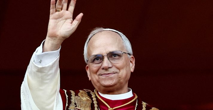 Papa Leão XIV logo após ser eleito | Foto: REUTERS/Yara Nardi/File Photo