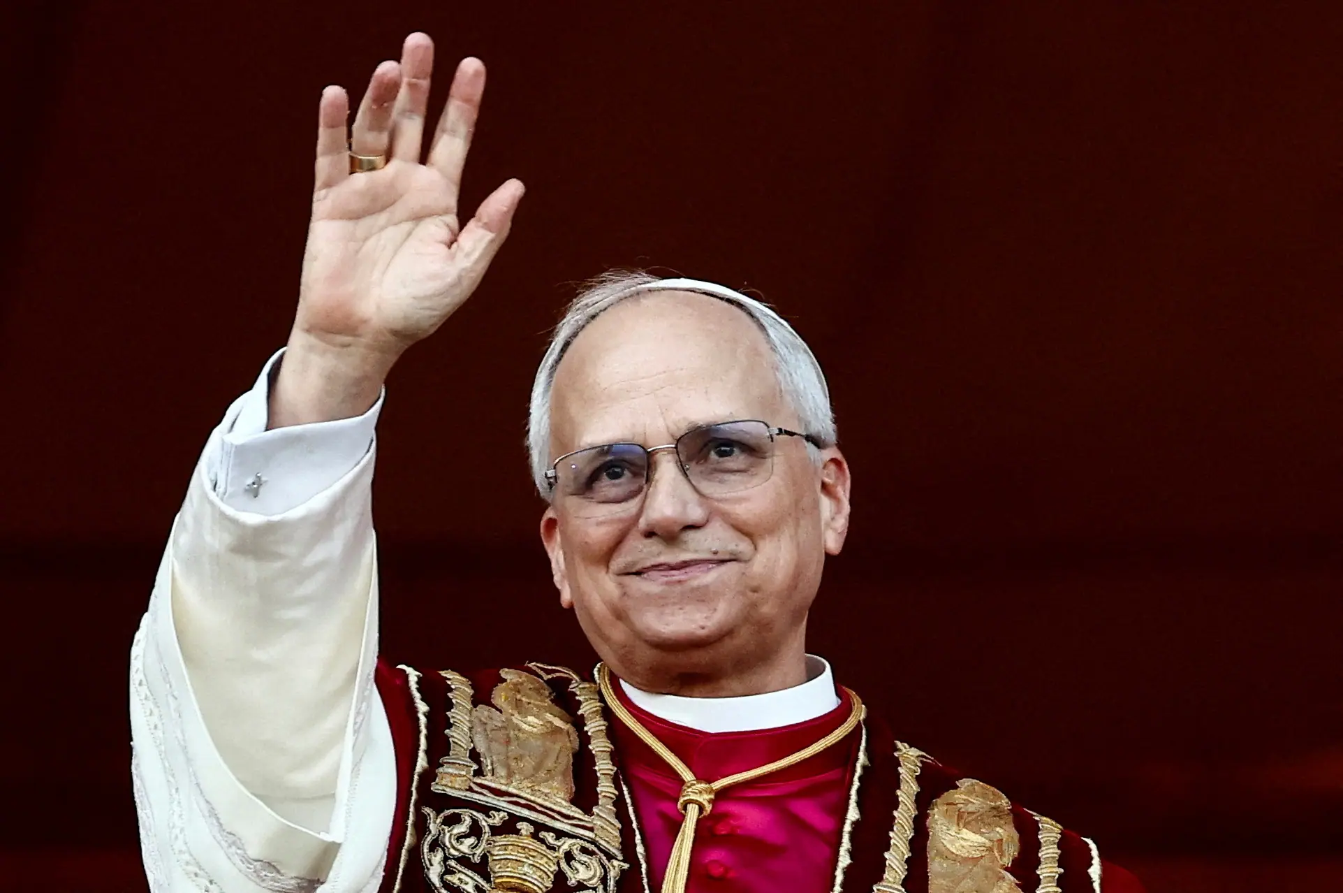 Papa Leão XIV logo após ser eleito | Foto: REUTERS/Yara Nardi/File Photo
