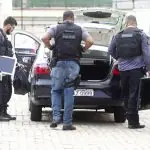 Apreensões feitas em operação contra a milícia em Santa Cruz, no Rio de Janeiro (RJ) 25/04/2018