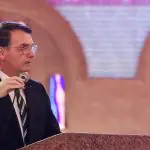 Jair Bolsonaro participa de missa no Santuário Nacional de Aparecida | Foto: Marcos Corrêa/PR
