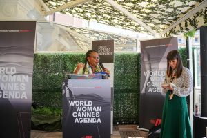 Ministra da Cultura, Margareth Menezes, participa de palestra sobre Brasil e empoderamento feminino