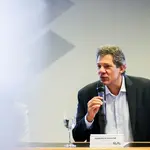 O ministro da Fazenda, Fernando Haddad