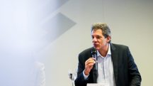 O ministro da Fazenda, Fernando Haddad