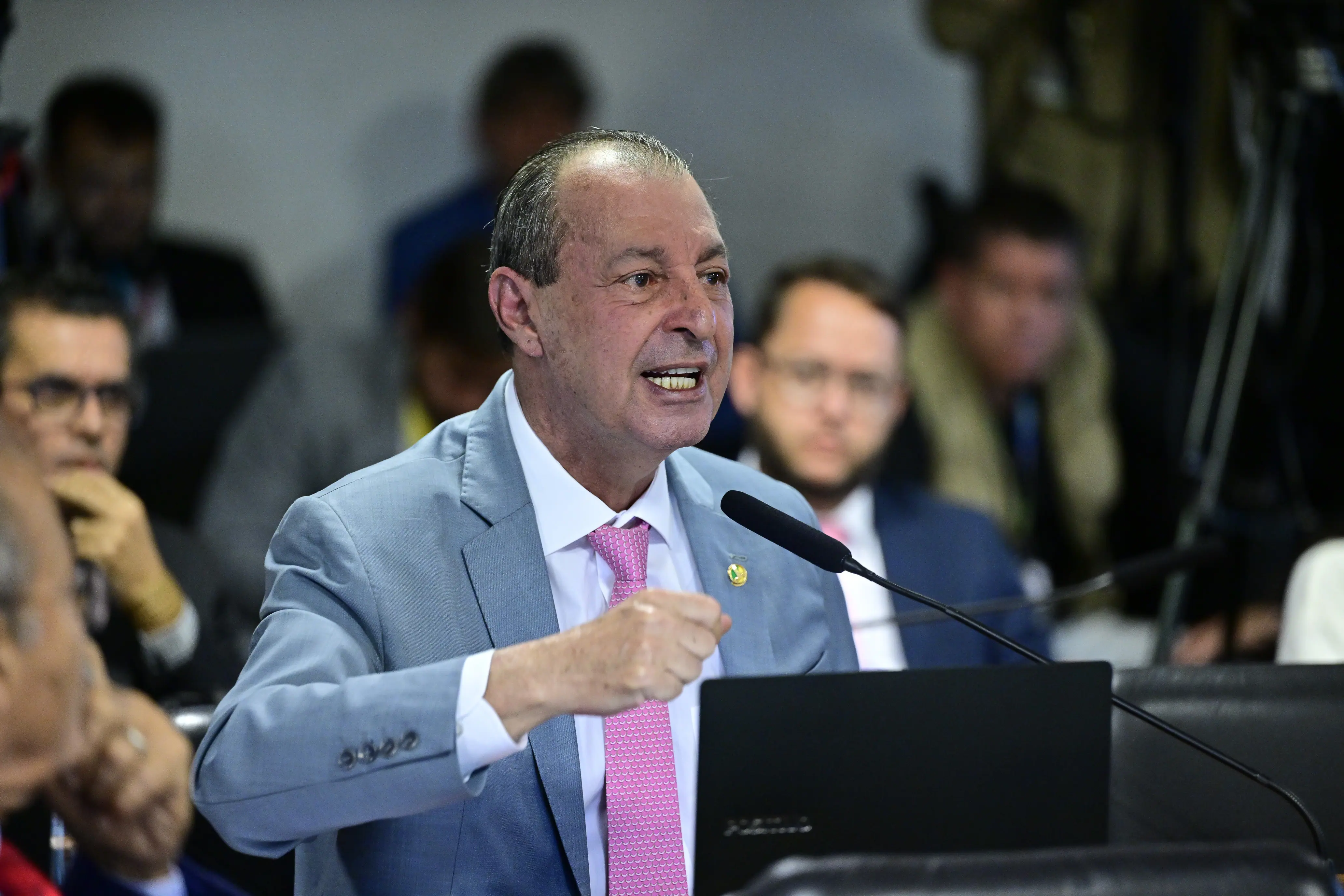 O senador Omar Aziz (PSD-AM) também criticou Marina Silva| 
Foto: Geraldo Magela/Agência Senado