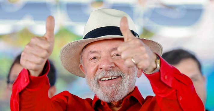 Presidente da República, Luiz Inácio Lula da Silva, durante cerimônia em Salgueiro (PE)