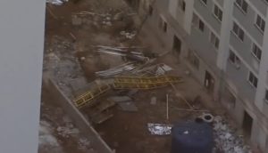 Acidente com elevador, em São Paulo