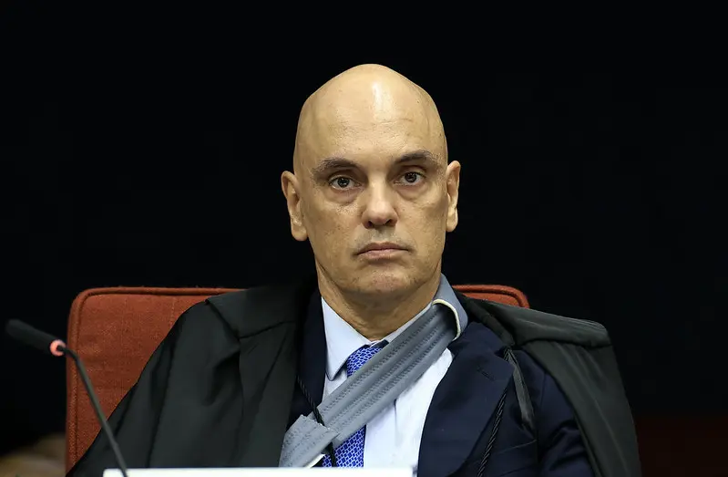O ministro Alexandre de Moraes durante julgamento | Foto: Foto: Rosinei Coutinho/STF