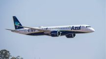 Azul projeta que sua alavancagem líquida será reduzida de 5,1 vezes no Ebitdar para 3 vezes | Foto: Divulgação/Azul