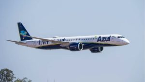 Azul projeta que sua alavancagem líquida será reduzida de 5,1 vezes no Ebitdar para 3 vezes | Foto: Divulgação/Azul
