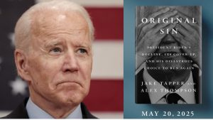 Autores dizem que entrevistaram mais de 200 pessoas e concluíram que estado de saúde de Biden era uma 'farsa' para mantê-lo na disputa eleitoral | Foto: Montagem sobre reprodução/Twitter/X