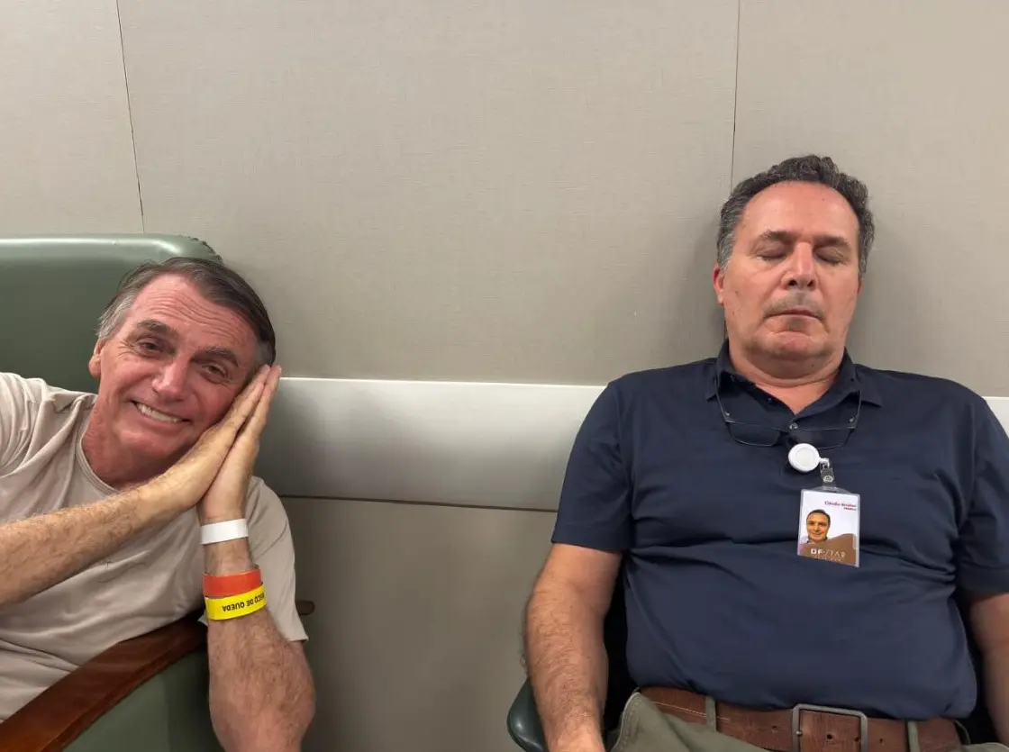 Bolsonaro e Claudio Birolini