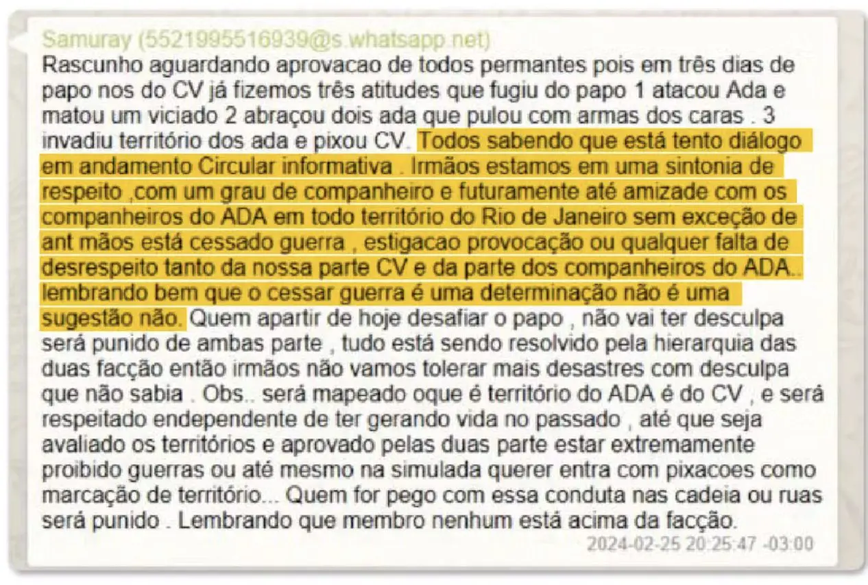 Naldinho informa sobre aliança com a 'Amigo dos amigos"
