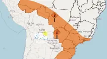 Alerta foi emitido pelo Inmet | Foto: Divulgação/Inmet