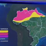 De acordo com o Inmet, estado de alerta para estados como Pernambuco, Alagoas e Sergipe Foto: Reprodução/YouTube