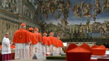 Área interna da Capela Sistina, no Vaticano, palco do próximo conclave: eleição começa em 7 de maio | Foto: Vatican News