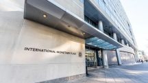 Sede do FMI, em Washington, nos Estados Unidos: ajuda total equivalente a US$ 122 bilhões