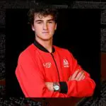 João Fonseca, primeiro brasileiro convidado a participar de uma Laver Cup: cada vez mais inserido na elite do tênis mundial | Foto: Reprodução/Twitter/X
