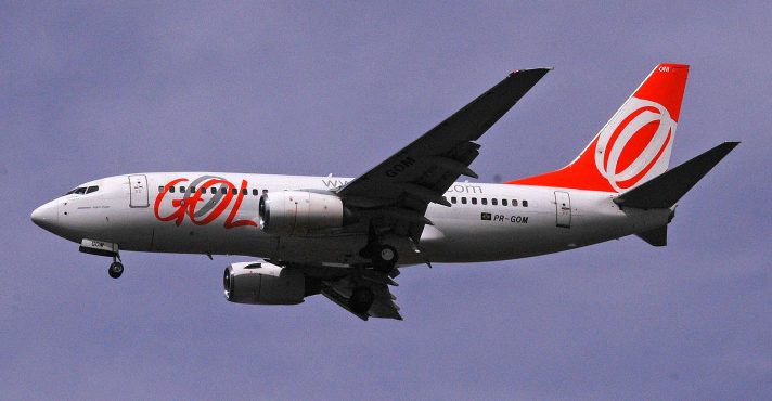 Segundo a Gol, haverá uma redução expressiva do endividamento da empresa, com a conversão em capital ou a eliminação de até US$ 1,7 bilhão (R$ 9,6 bilhões) | Foto: Reprodução/Flickr