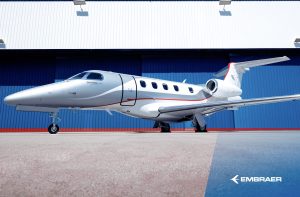Jato executivo Phenom 300 da Embraer_Laudo do acidente apontou falha do piloto em condições adversas | Foto: Divulgação/Embraer