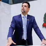 O deputado estadual do Partido Novo, Leonardo Siqueira