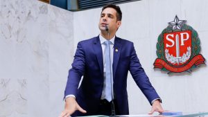 O deputado estadual do Partido Novo, Leonardo Siqueira