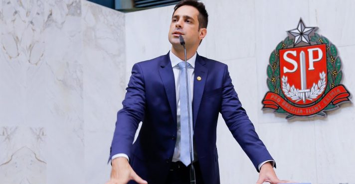 O deputado estadual do Partido Novo, Leonardo Siqueira