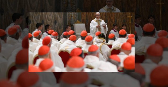 Chefe religioso e político da Igreja Católica, o papa Luis XIV começou sua gestão informal nesta sexta, 9, pedindo aos cardeais que mantenham suas posições na Cúria Romana, o governo central do Vaticano | Foto: VaticanNews