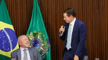Lula e Hugo Motta | Foto: Marina Ramos/Câmara dos Deputados