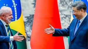Lula e Xi Jinping em viagem diplomática na China; países compõem o Brics | Foto: Ricardo Stuckert/Presidência da República