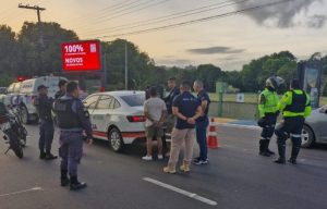 O acidente aconteceu no Complexo da Ponta Negra, em Manaus, onde a competição foi realizada | Foto: Reprodução/Redes sociais
