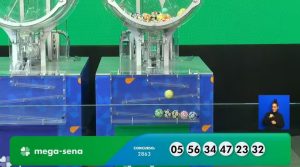 Concurso 2.863 da Mega-Sena: premiação próxima de R$ 60 milhões | Foto: Reprodução/YouTube