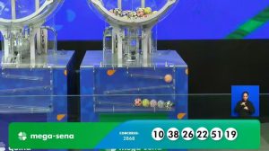 Concurso 2868 da Mega-Sena: dezenas sorteadas pagam prêmio aproximado de R$ 7 milhões | Foto: Reprodução/YouTube