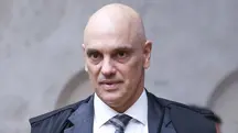 Alexandre de Moraes, durante sessão no STF - 28/05/2025