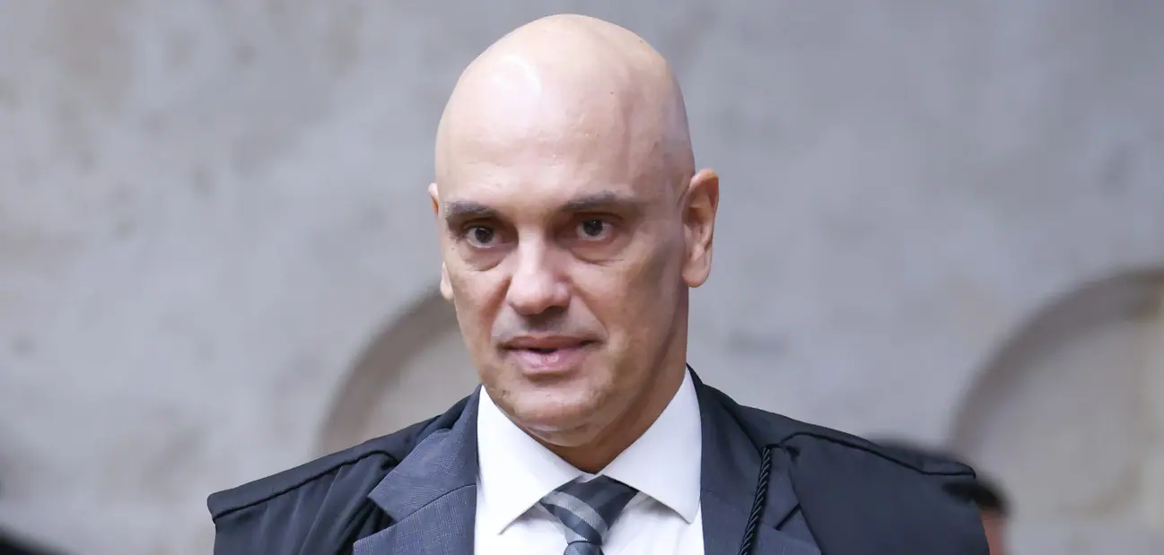 Alexandre de Moraes, durante sessão no STF - 28/05/2025