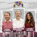 Pedro Almeida, Guilherme Fiuza e Nivea Kalmar comandam o Outra Coisa, programa de Oeste nas noites de sábado | Foto: Divulgação/Revista Oeste