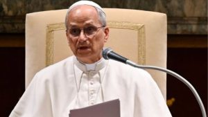 Papa Leão XIV afirmou que o casamento entre homem e mulher é o fundamento da sociedade | Foto: Divulgação/Vaticano