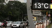 Dia mais frio em São Paulo temperatura; Inmet